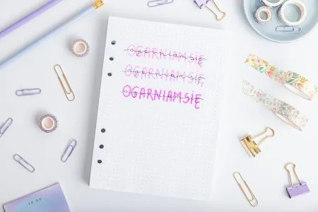 Wkład do organizera kropki A5 – Bullet Journal