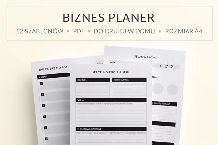 Biznes planer do druku | Format A5