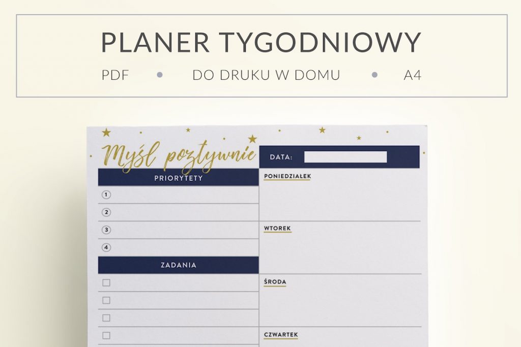 Planery do druku za darmo piękne i minimalistyczne Pobierz teraz