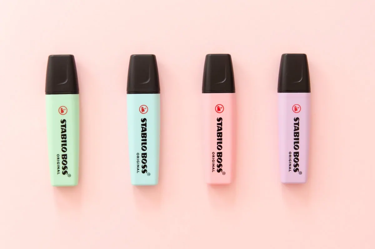 zakreślacze Stabilo pastelowe