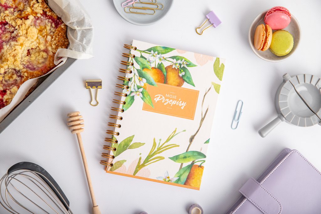 Przepiśnik “Moje przepisy”, zeszyt na przepisy