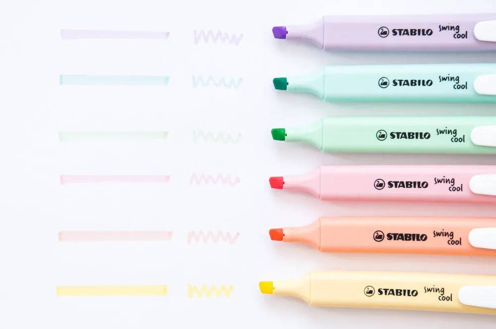 Zakreślacze Stabilo | "Swing Cool Pastel Edition" - pastelowa edycja - obrazek 4