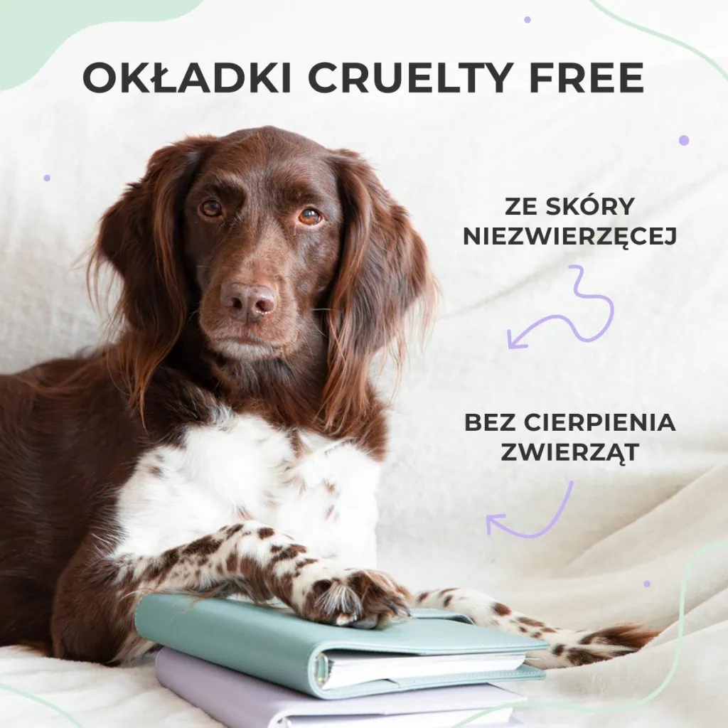 Okładka na organizer - cruelty free