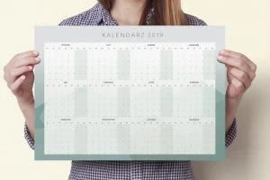 plakat kalendarz 2019