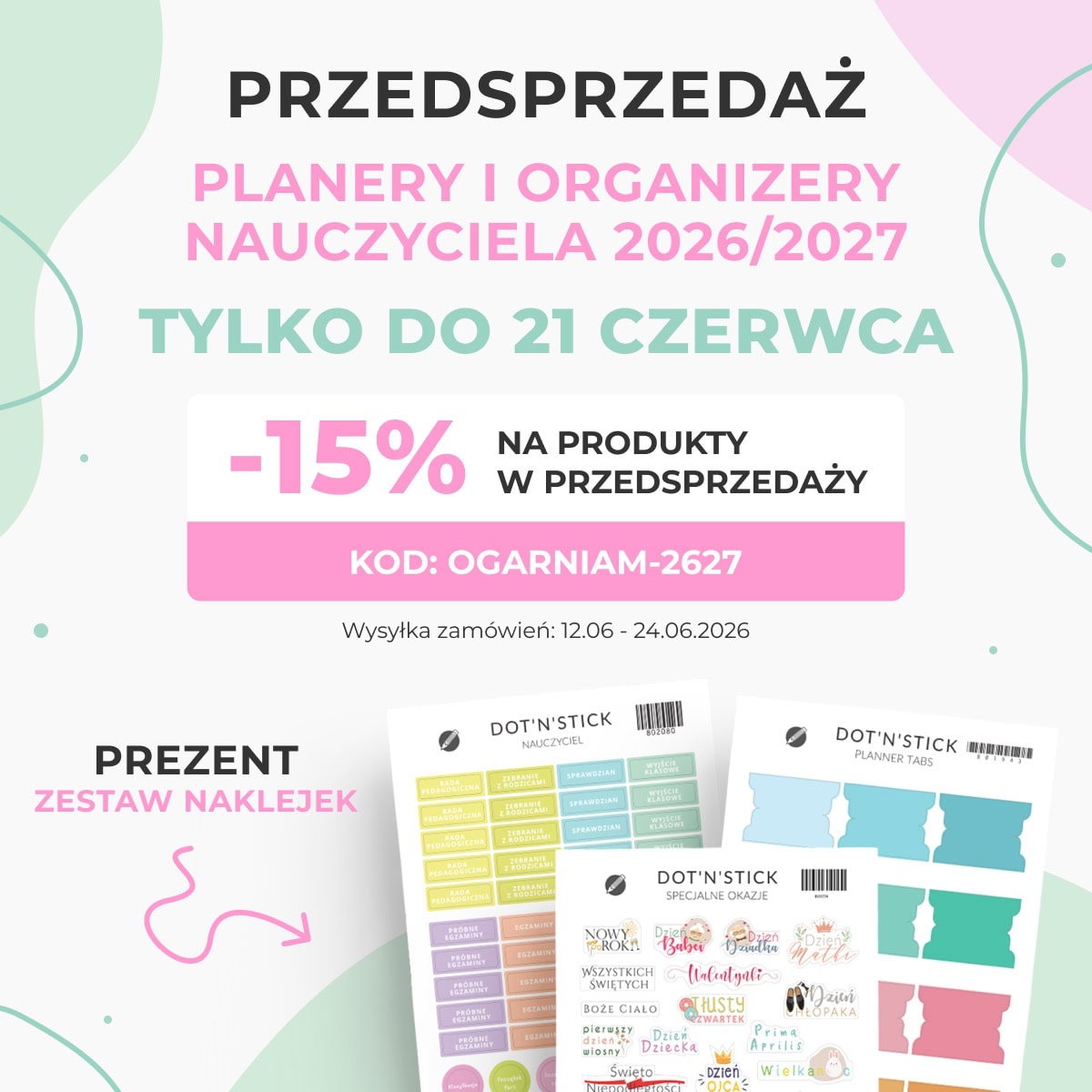 Personalizowany Planer OgarniamSię 2026/27 - obrazek 2