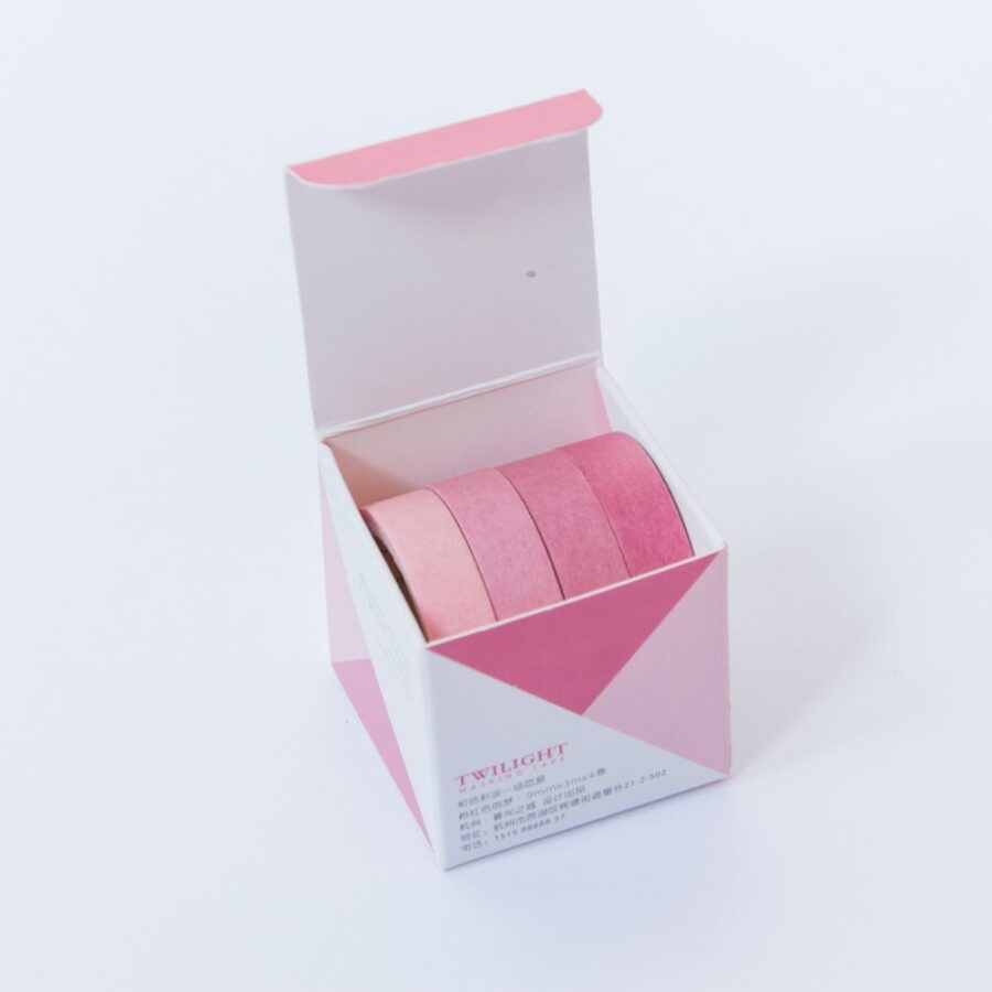 taśmy washi tape zestaw różowy