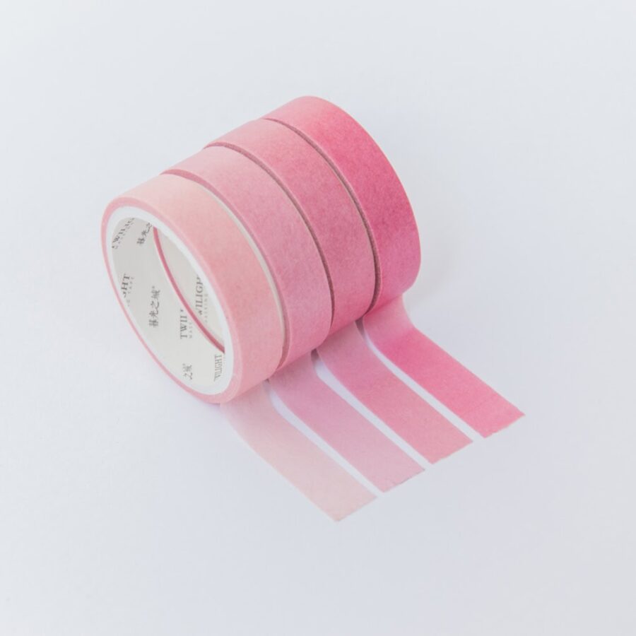 taśmy washi tape zestaw róż