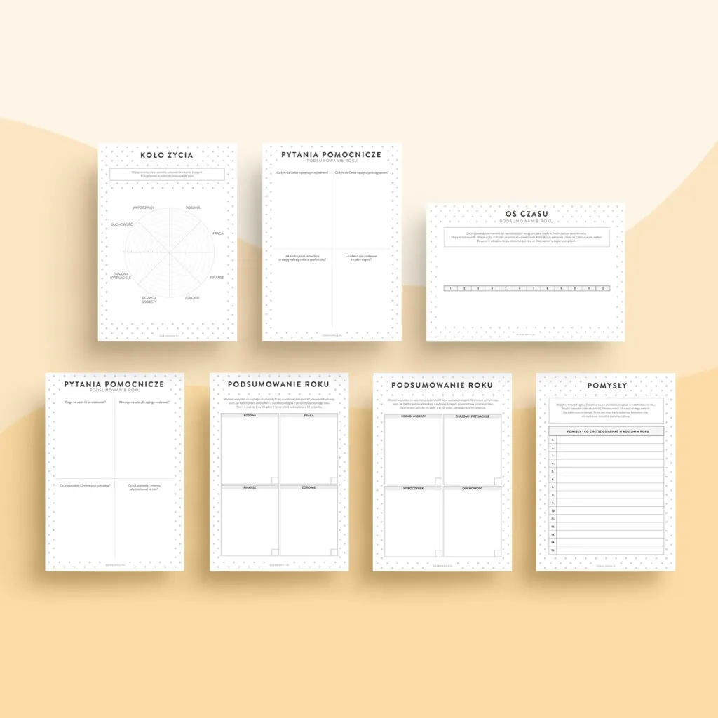 Life planner – planer do druku | Szablony