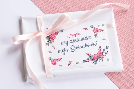 prezent dla świadkowej