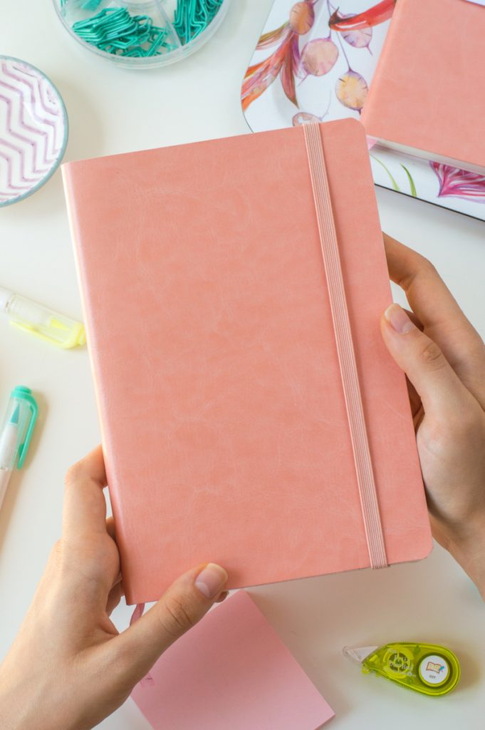 coral journal - zeszyt do bullet journal