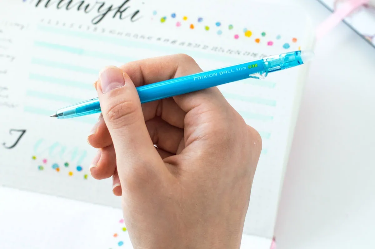 Długopis zmazywalny Pilot Frixion niebieski