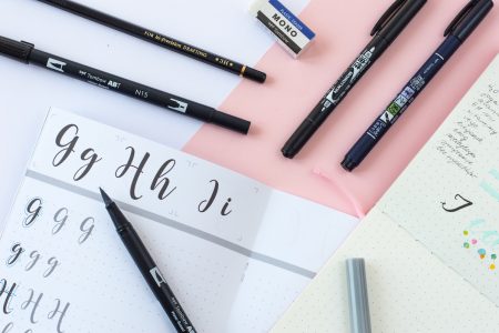 Zestaw do kaligrafii dla początkujących Tombow