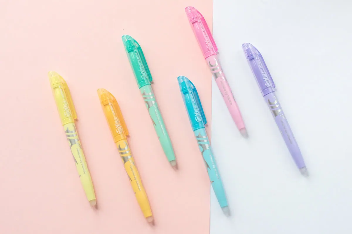 Zmazywalny zakreślacz Pilot Frixion pastelowy