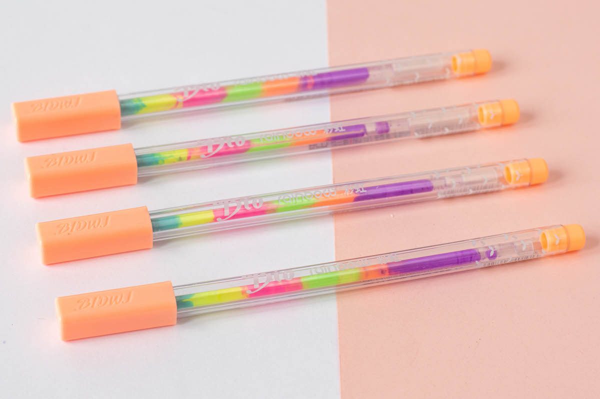 długopis żelowy rainbow basic 3