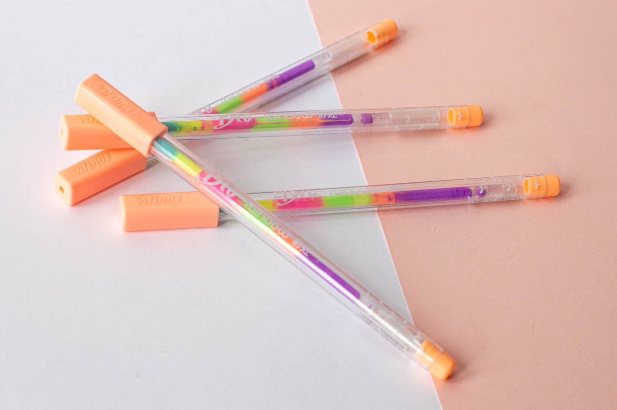 długopis żelowy rainbow basic 2