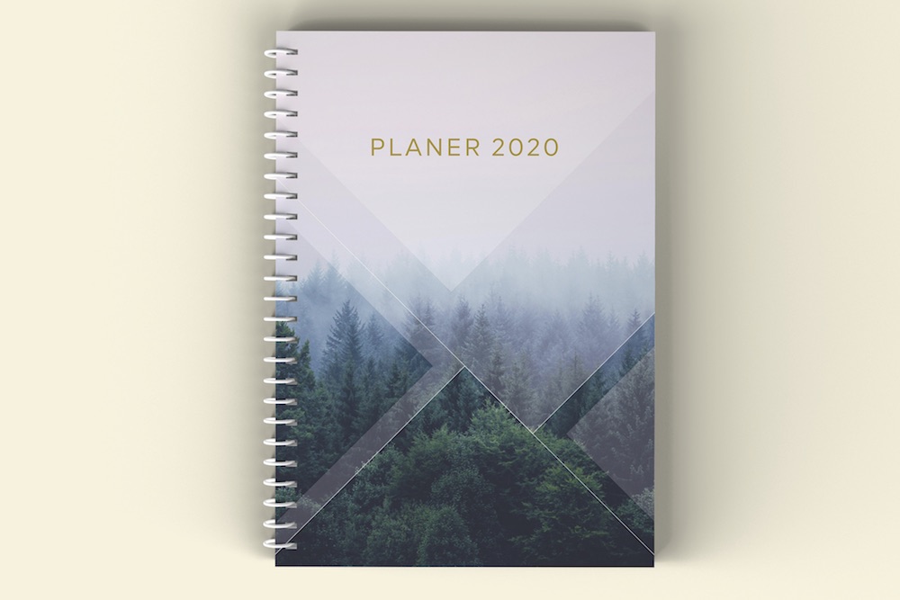 A5 okladka 2020 Las awers outline 2mm mockup
