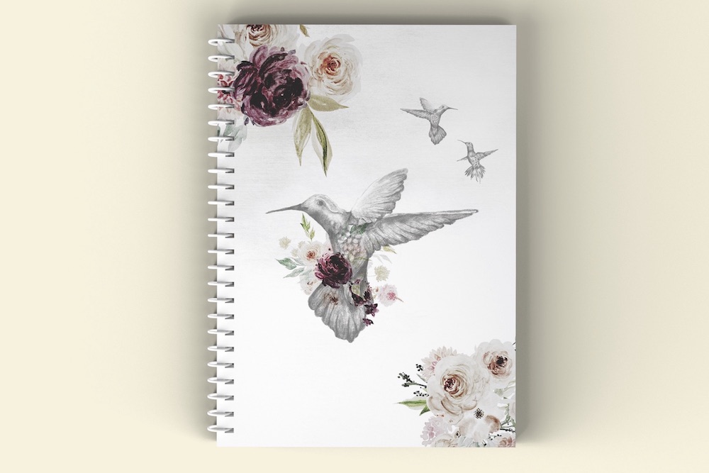 A5 okladka Roses 2mm awers mockup