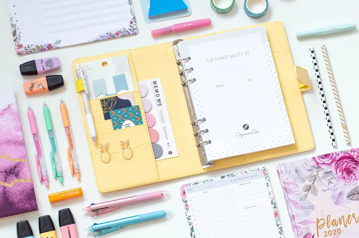 Organizer OgarniamSię, wnętrze 2