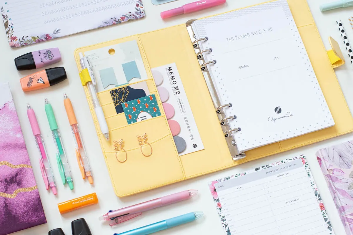 Organizer OgarniamSię, wnętrze 3