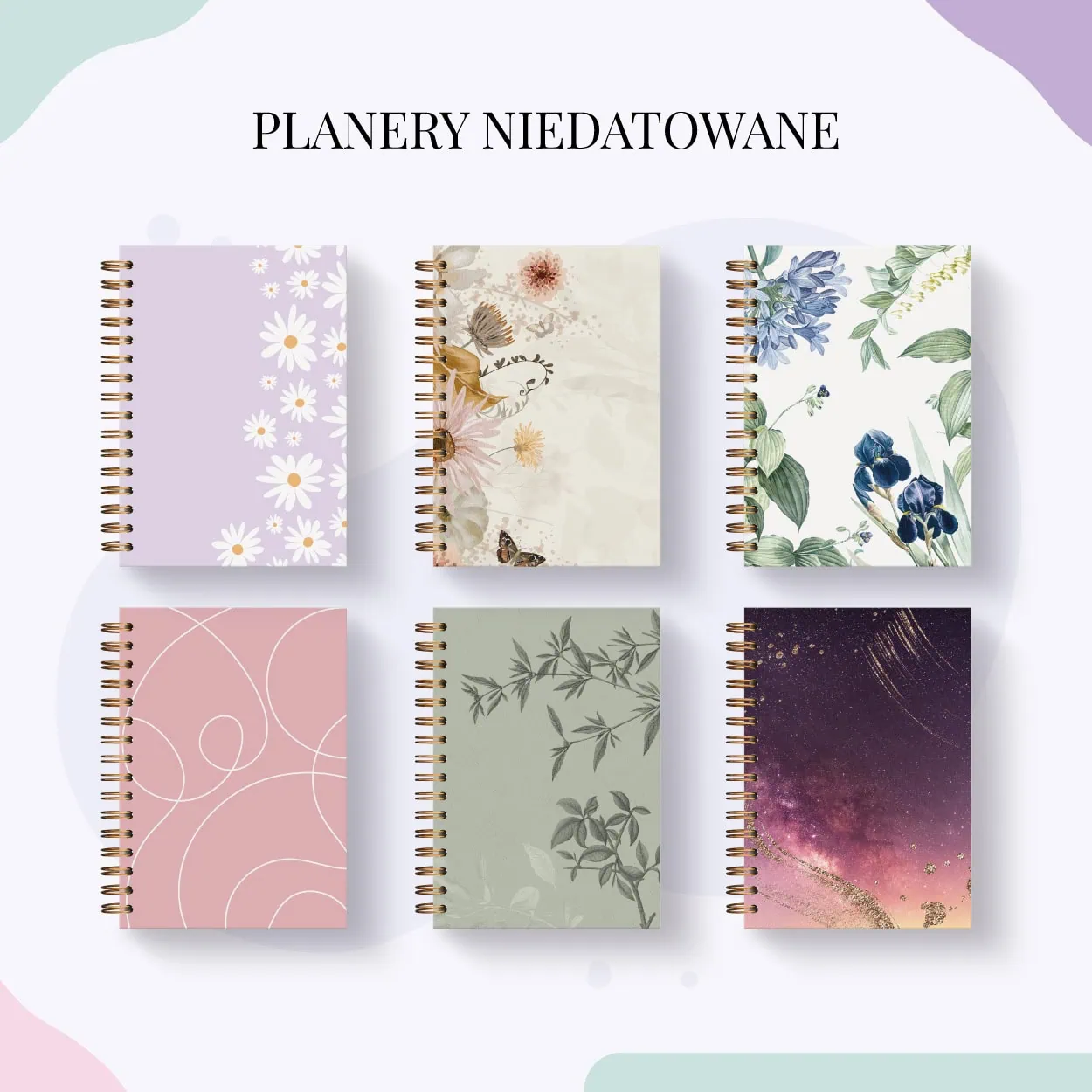 Okładki Planera Niedatowanego