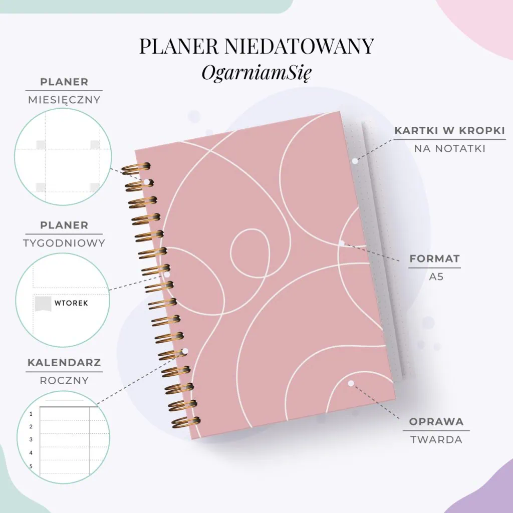 Co zawiera Planer Niedatowany