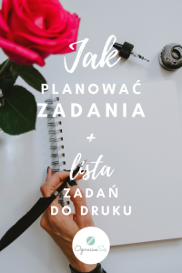 Jak planować zadania lista do druku - blog post