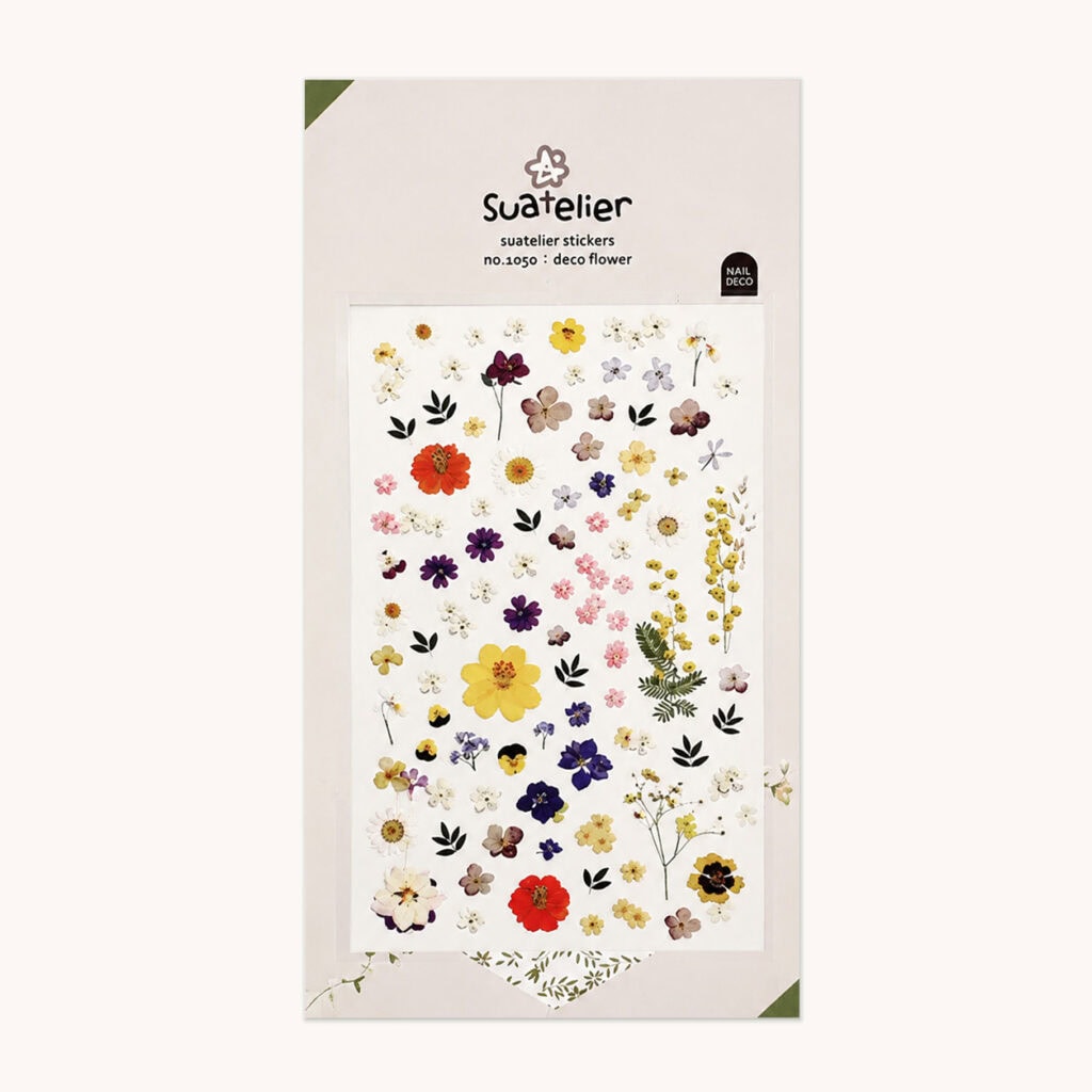 Kwiatowe naklejki do planera i bullet journal | Kwiaty Lata