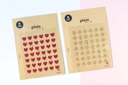 Błyszczące naklejki do planera i bullet journal | Różne wzory