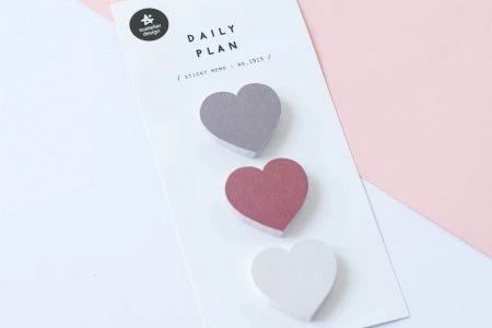 naklejki suatelier karteczki serca 1