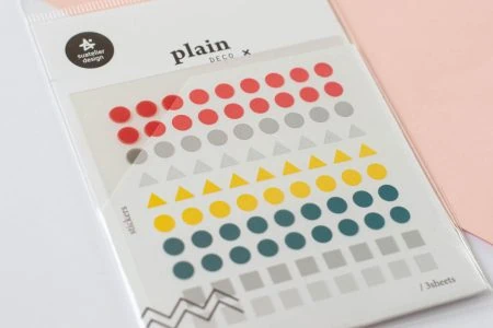 Naklejki do planera i bullet journal "Kolorowe punktory"