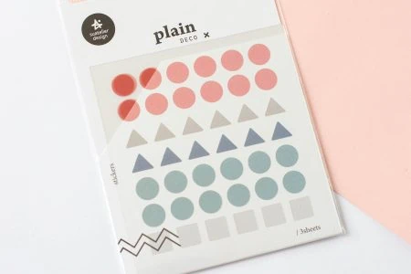 Naklejki do planera i bullet journal "Pastelowe punktory"
