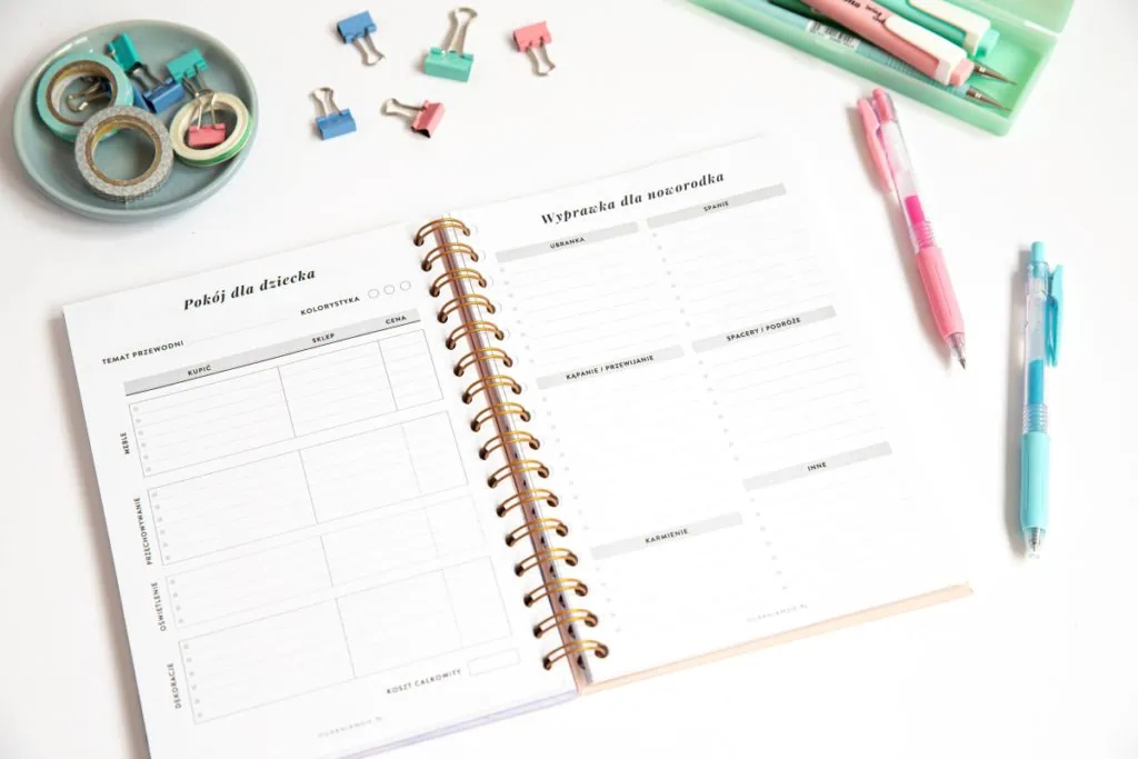 Planer ciąży i noworodka, dodatek do planera