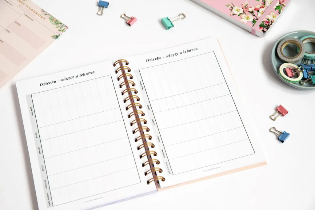 Planer ciąży i noworodka, dodatek do planera 6