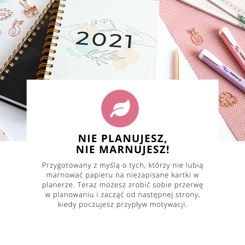 Personalizowany Planer Niedatowany OgarniamSię