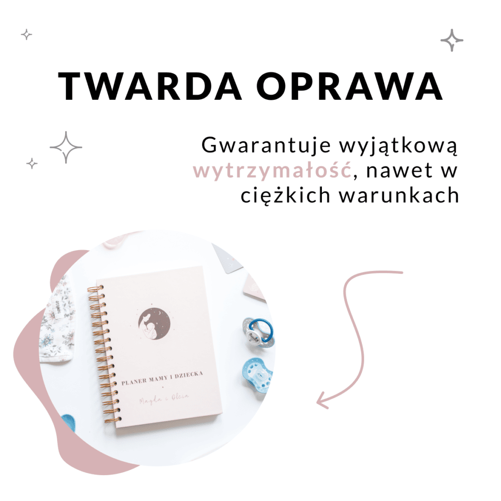 Twarda oprawa - planer mamy