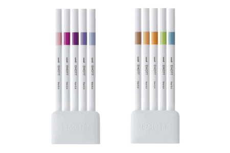 Długopisy Emott - obie wersje