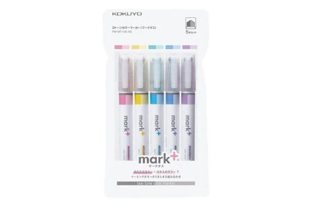 Zestaw podwójnych zakreślaczy KOKUYO Mark