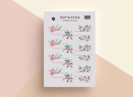 Naklejki Dot'n'stick "Inspiracja dnia"