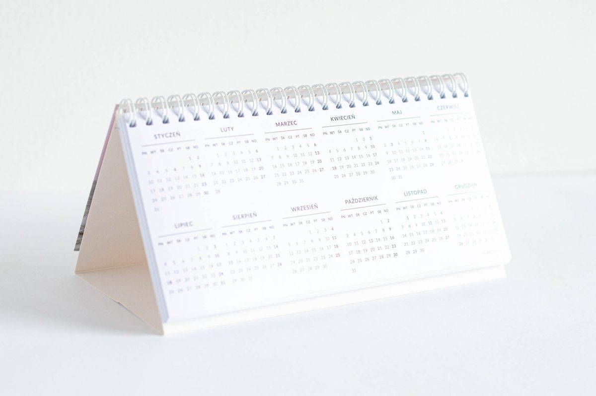 Kalendarz na biurko Make It Happen - roczny