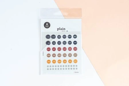 Naklejki Suatelier Plain Deco Weekdays 3