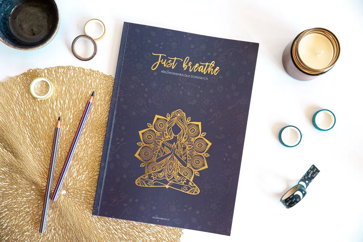 Kolorowanka dla dorosłych Mandale Okładka