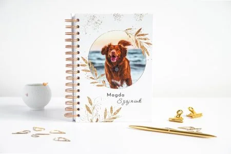 Planer OgarniamSię ze zdjęciem - Golden