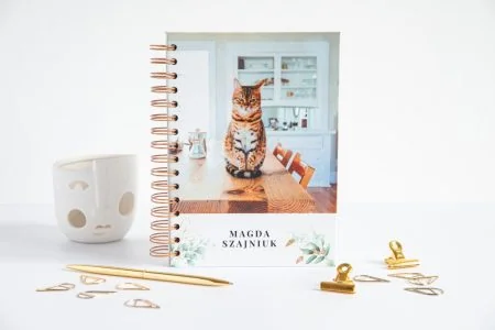 Planer OgarniamSię ze zdjęciem - Greenery