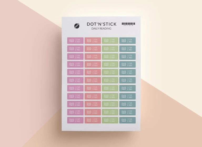 Naklejki "Daily reading"