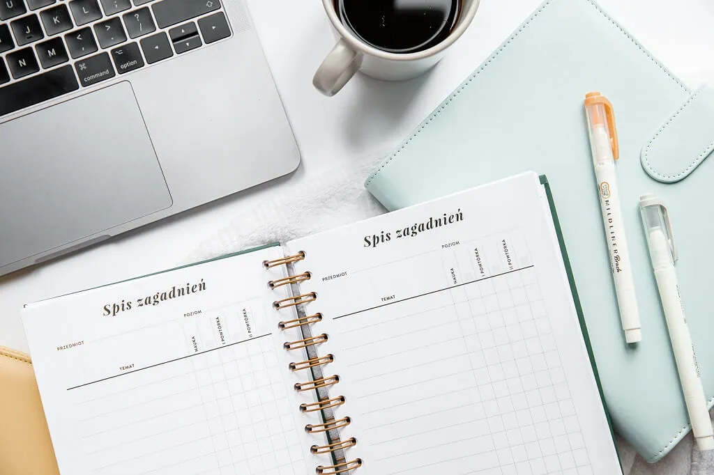 Planer maturzysty - opis zagadnień