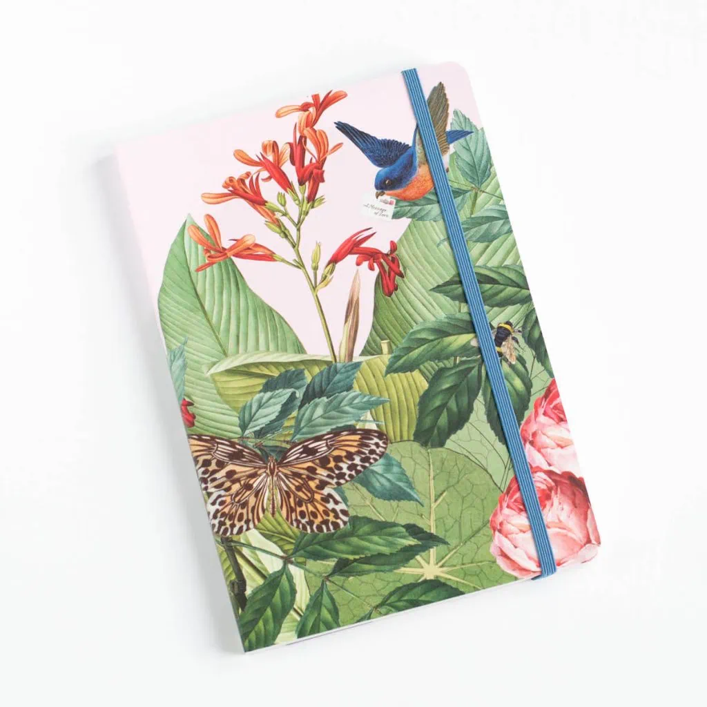 zeszyt do bullet journal motyl