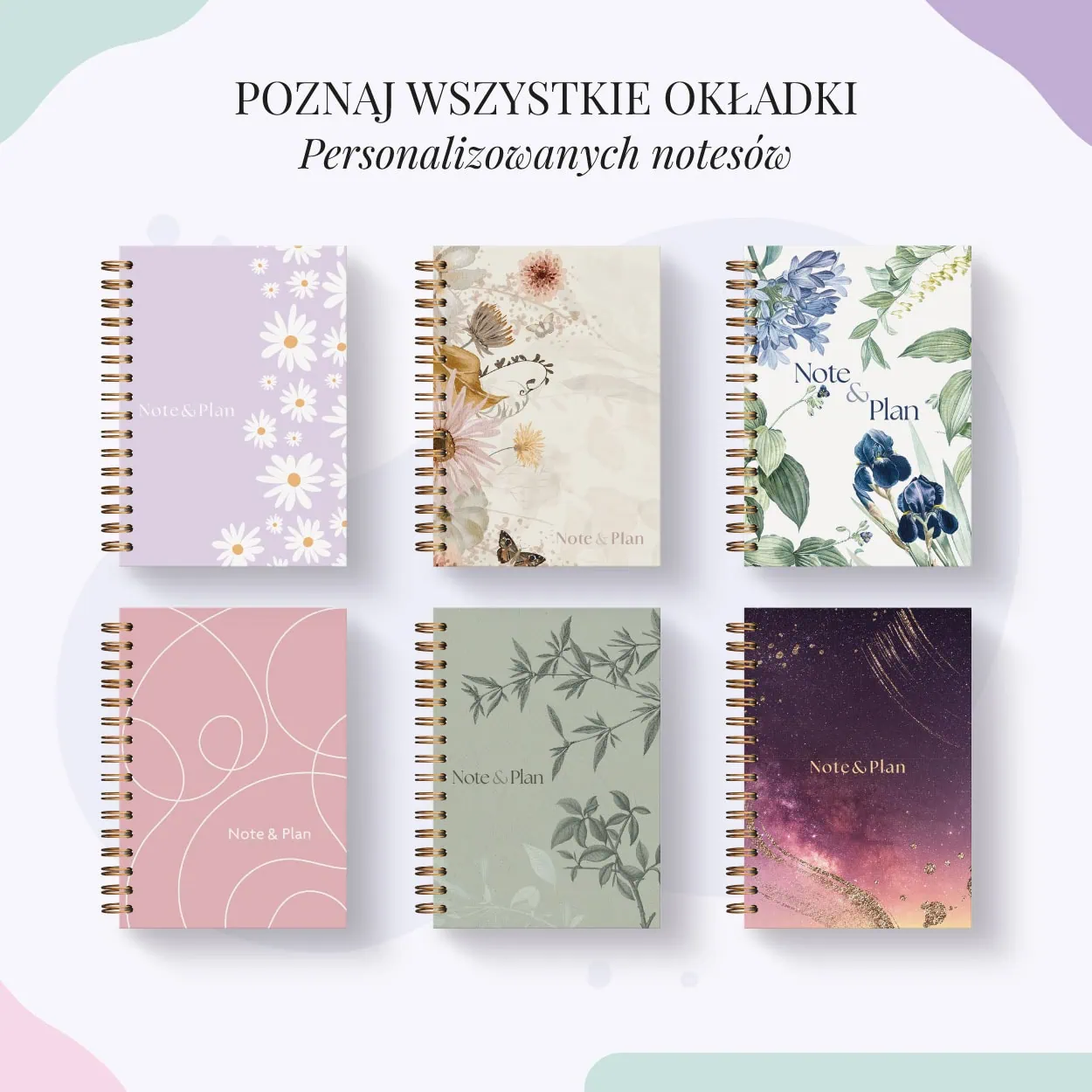 Notesy personalizowane - okładki