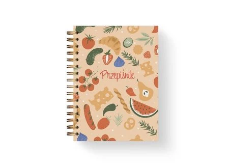 przepiśnik, posiłki, notes na przepisy, wzory