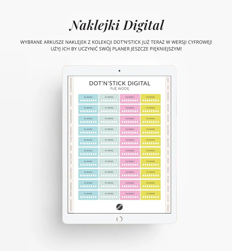 naklejki digital, naklejki cyfrowe, naklejki goodnotes, naklejki do planera cyfrowego 10