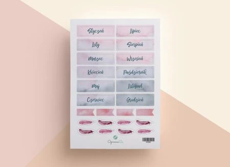 naklejki bullet journal